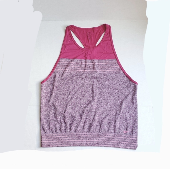 Nike Large Pink Purple Racerback Tank Top - Picture 7 of 7